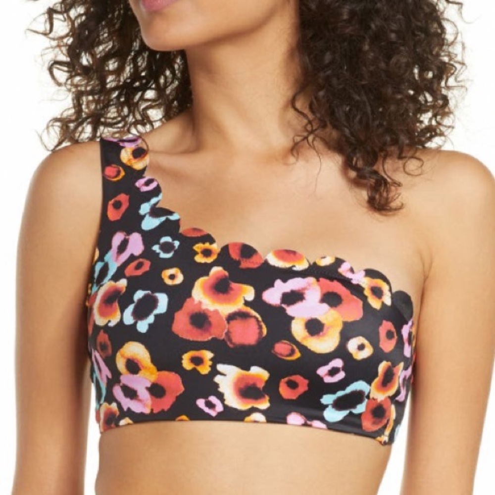Chelsea 28 one shoulder bikini top XXS NWT